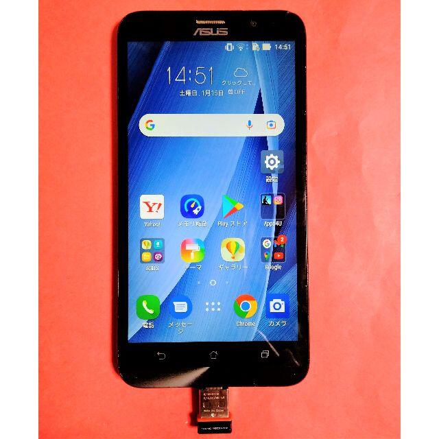 ASUS(エイスース)の ZenFone２《 RAM４Gの急速充電対応 Android６》訳ありジャンク スマホ/家電/カメラのスマートフォン/携帯電話(スマートフォン本体)の商品写真