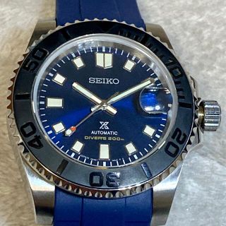 美品■SEIKO MOD 40mm ヨットカスタム NH35搭載