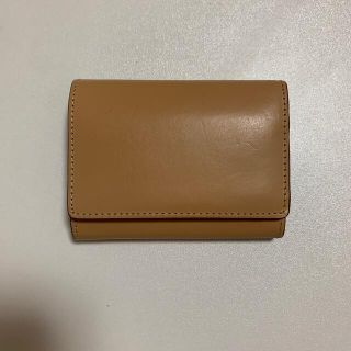 ムジルシリョウヒン(MUJI (無印良品))の無印良品　ヌメ革　三つ折り財布(折り財布)