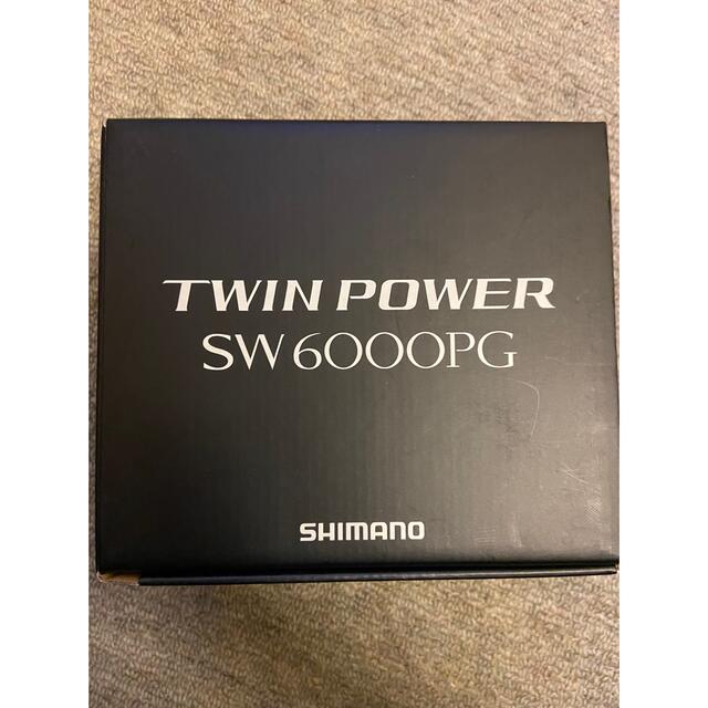 【新品未開封】シマノ リール 21TWIN POWER SW 6000PG 1