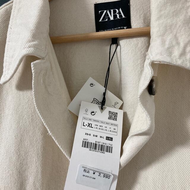 ZARA(ザラ)のZARA オーバーサイズ　シャツジャケット レディースのジャケット/アウター(その他)の商品写真