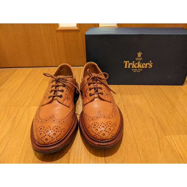 Trickers(トリッカーズ)のTricker's　トリッカーズ　バートン　エイコンアンティーク　サイズ8 メンズの靴/シューズ(ドレス/ビジネス)の商品写真