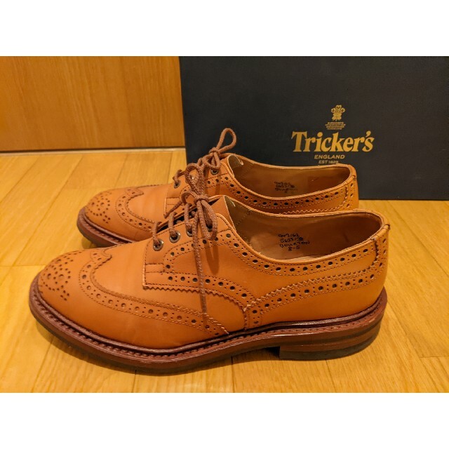 Trickers(トリッカーズ)のTricker's　トリッカーズ　バートン　エイコンアンティーク　サイズ8 メンズの靴/シューズ(ドレス/ビジネス)の商品写真