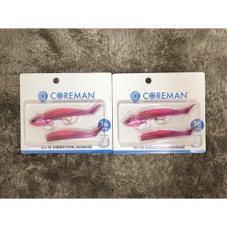 【新品未使用】コアマン　ワームVJ-16 バイブレーションジグヘッド　2個(ルアー用品)