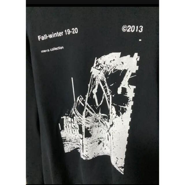 53cm身幅オフホワイトOFF WHITE■RUINED FACTORYスウェットトレーナー