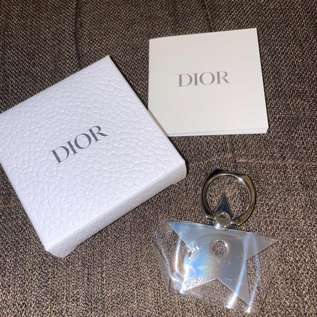 Christian Dior(クリスチャンディオール)のディオール　シルバーステイタス　スマホリング レディースのアクセサリー(その他)の商品写真