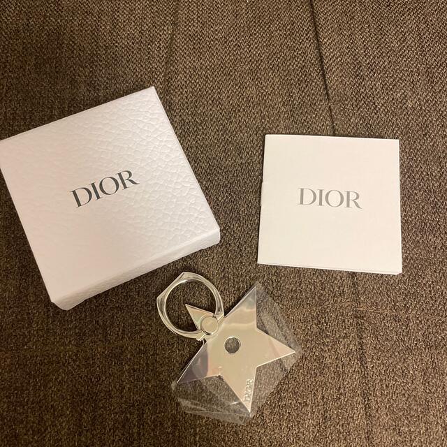 Christian Dior(クリスチャンディオール)のディオール　シルバーステイタス　スマホリング レディースのアクセサリー(その他)の商品写真