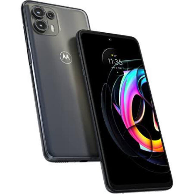 Motorola  simフリー edge20 Fusion エレキグラファイトスマートフォン/携帯電話