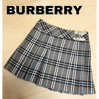 バーバリー(BURBERRY)のBurberry blue label チェックスカート(ミニスカート)