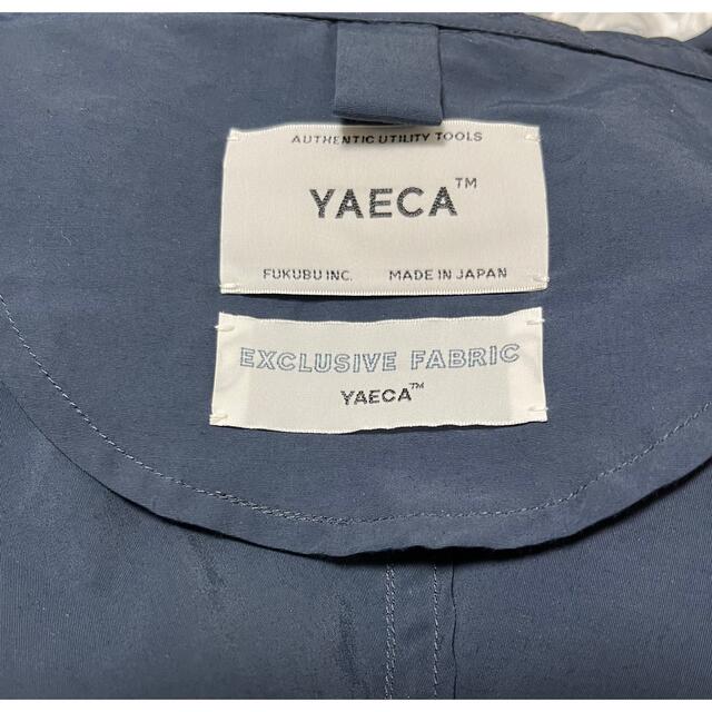 YAECA(ヤエカ)のサト様専用 YAECA 60/40クロス フードシャツ ロング ネイビー S メンズのジャケット/アウター(マウンテンパーカー)の商品写真