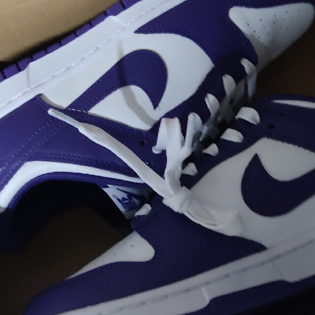 nike dunk low court purple 28.5