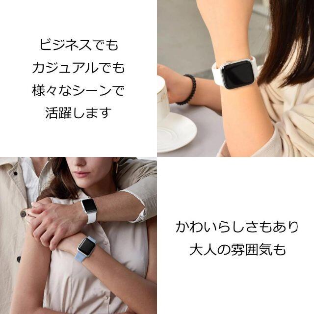 Apple Watch(アップルウォッチ)のApple Watch  バンド ライトパープル 38/40/41mm L メンズの時計(ラバーベルト)の商品写真