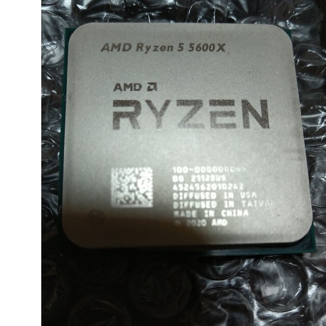 RYZEN5 5600X  動作品