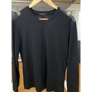 ブラックレーベルクレストブリッジ(BLACK LABEL CRESTBRIDGE)のBLACK LABEL CRESTBRIDGE 黒Tシャツ(Tシャツ/カットソー(七分/長袖))