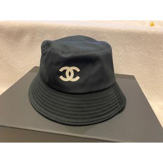 シャネル(CHANEL)の【coke様専用】CHANEL バケットハット ブラックS    (ハット)