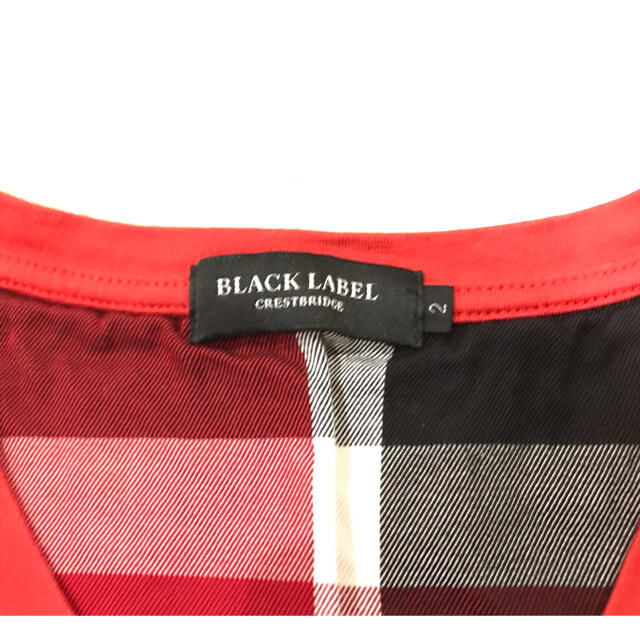 BURBERRY BLACK LABEL(バーバリーブラックレーベル)のBLACK LABEL 《美品》サイズ2 メンズのトップス(Tシャツ/カットソー(半袖/袖なし))の商品写真