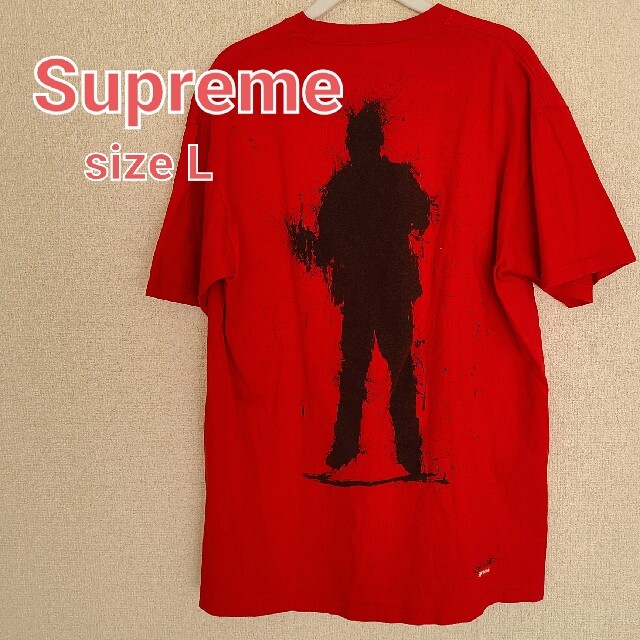 Supremeシュプリーム05SSリチャードハンブルトンバックプリントTシャツ