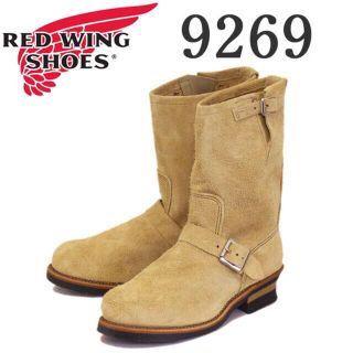 レッドウィング(REDWING)のRED WING レッドウイング エンジニアブーツ スエード 9269 9.5D(ブーツ)