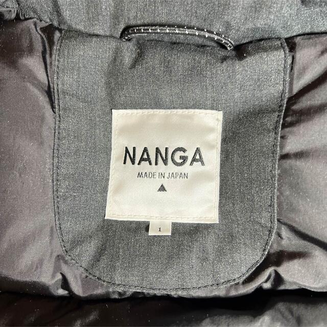 NANGA(ナンガ)の美品 NANGA ショールカラーダウンコート サイズ1 レディースのジャケット/アウター(ダウンコート)の商品写真