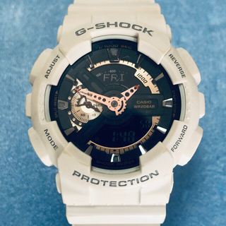 ジーショック(G-SHOCK)のMaki  様専用商品❗️G-SHOCK GA-110RGデジ 白 White(腕時計(デジタル))