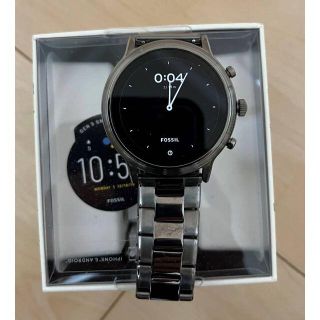 フォッシル(FOSSIL)の【美品】スマートウォッチ Wear OS by Google FOSSIL(その他)