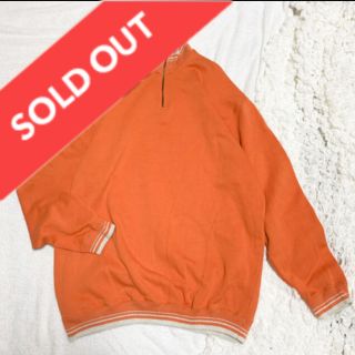 sold out！SUPPLIES ハーフジップ　スウェット(スウェット)