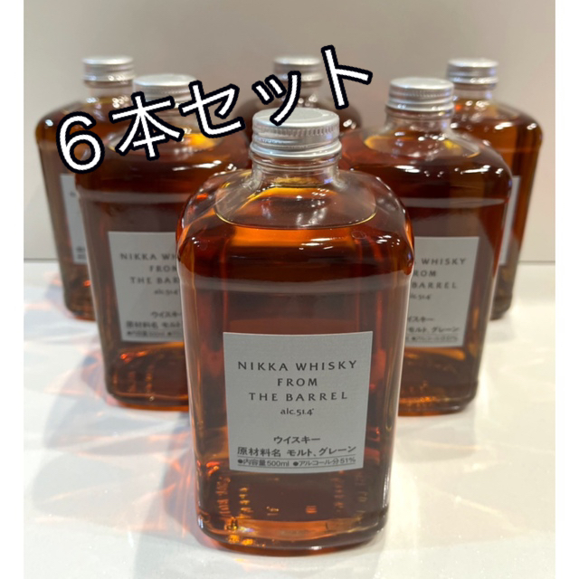 ニッカ フロム・ザ・バレル 500ml 6本入りケース - yanbunh.com