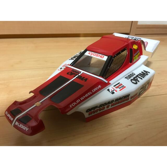 新品!希少!レッド&パールホワイト塗装!】京商 ターボ 新品!希少!レッド&パールホワイト塗装!】京商 ターボ