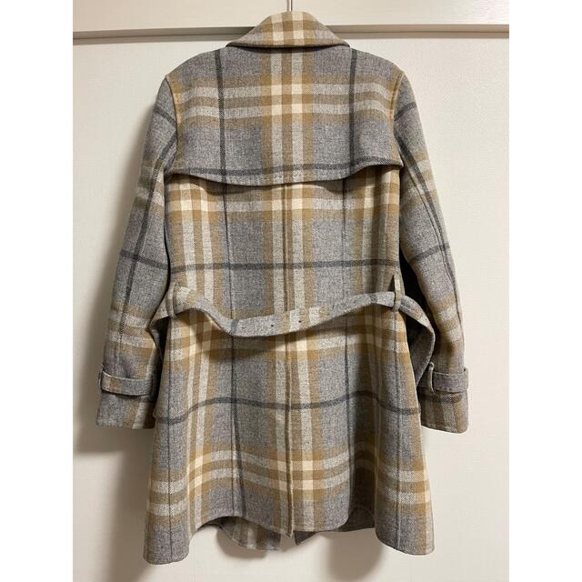 BURBERRY - 【美品】バーバリーロンドン コート グレー ベージュ BURBERRY - 【美品】バーバリーロンドン コート グレー ベージュ