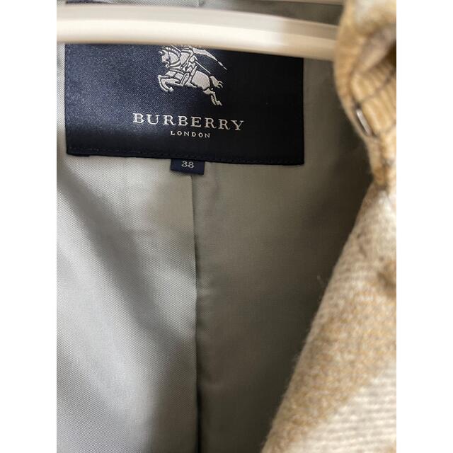 BURBERRY - 【美品】バーバリーロンドン コート グレー ベージュ BURBERRY - 【美品】バーバリーロンドン コート グレー ベージュ