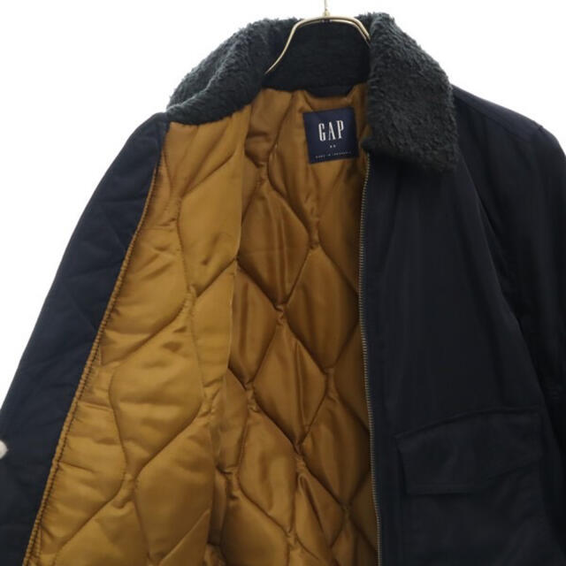 GAP(ギャップ)のギャップ 中綿入 ブルゾン 襟ボア XS ネイビー GAP メンズ アウター メンズのジャケット/アウター(ブルゾン)の商品写真