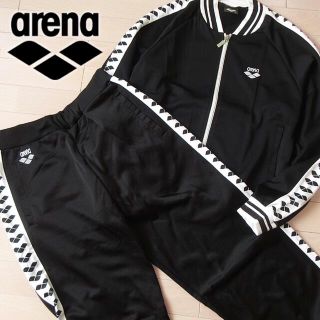 arena - 美品 M位 arena アリーナ メンズ ジャージ 上下 セットアップ