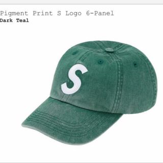 シュプリーム(Supreme)のPigment Print S Logo 6-Panel(キャップ)