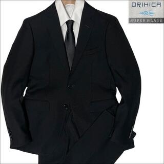 オリヒカ(ORIHICA)のJ6121 美品 オリヒカ スーパーブラック 礼服 フォーマルスーツ Y4(セットアップ)