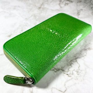 スティングレイ スティングレー ロングウォレット 薄緑 長財布 財布 ...