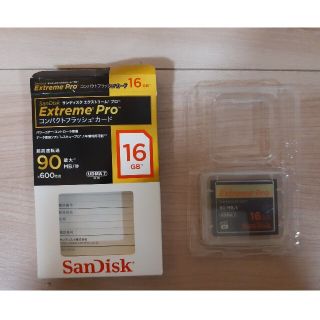 サンディスク(SanDisk)のSanDisk SDCFXP-016G-J92　中古品(その他)