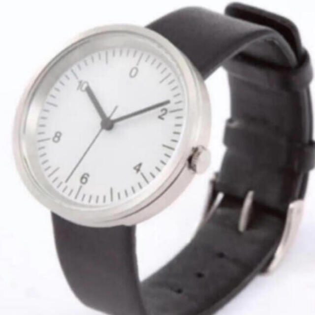 MUJI (無印良品)(ムジルシリョウヒン)の【新品】MUJI 腕時計・Ｗａｌｌ　Ｃｌｏｃｋ・シルバー メンズの時計(腕時計(アナログ))の商品写真