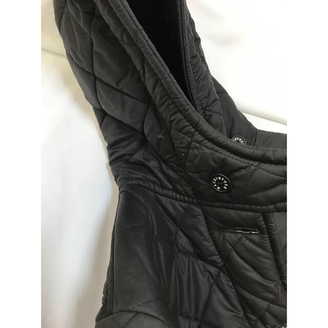 MACKINTOSH(マッキントッシュ)のマッキントッシュ キルティングコート　ブラック　36 レディースのジャケット/アウター(ロングコート)の商品写真