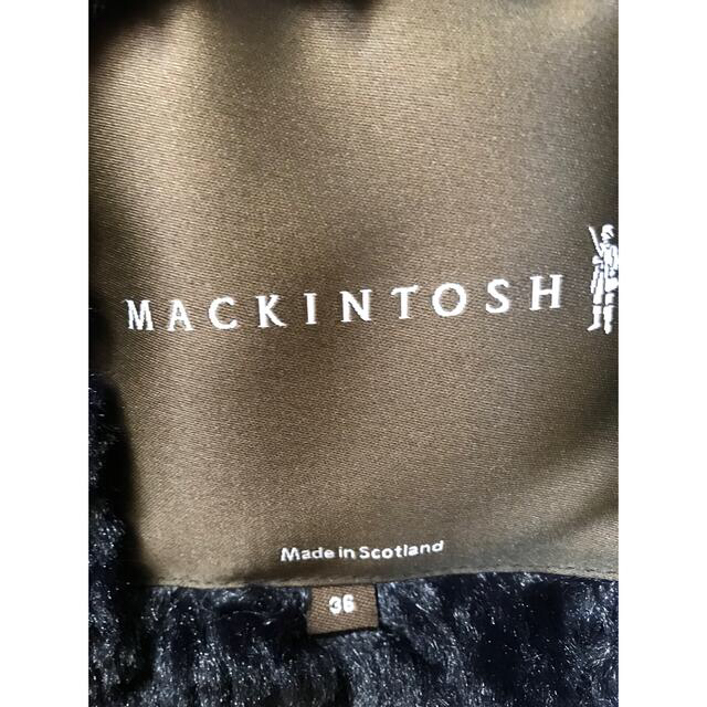 MACKINTOSH(マッキントッシュ)のマッキントッシュ キルティングコート　ブラック　36 レディースのジャケット/アウター(ロングコート)の商品写真