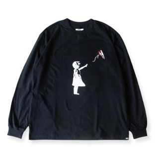 新品未使用未開封AJ1 feat. Banksy L/S TEE　バンクシー(Tシャツ/カットソー(七分/長袖))