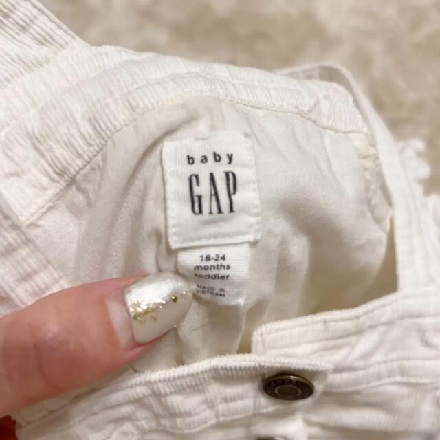 babyGAP(ベビーギャップ)のジャンパースカート キッズ/ベビー/マタニティのベビー服(~85cm)(ワンピース)の商品写真