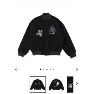 Genzai VANISH JUMPER(black)ゲンザイ スタジャンの通販 by