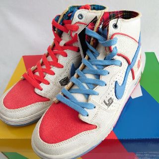 ナイキ(NIKE)のMugnus Walker × SB DUNK HIGH【25.5cm】(スニーカー)