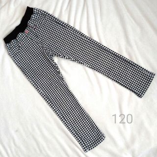 【なかむら様専用】裏起毛 ストレッチ チェックパンツ 120(パンツ/スパッツ)