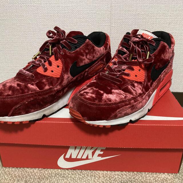 NIKE - NIKE AIR MAX 90 25th anniversary ベロアの通販 by NIKE - NIKE AIR MAX 90 25th anniversary ベロアの通販 by