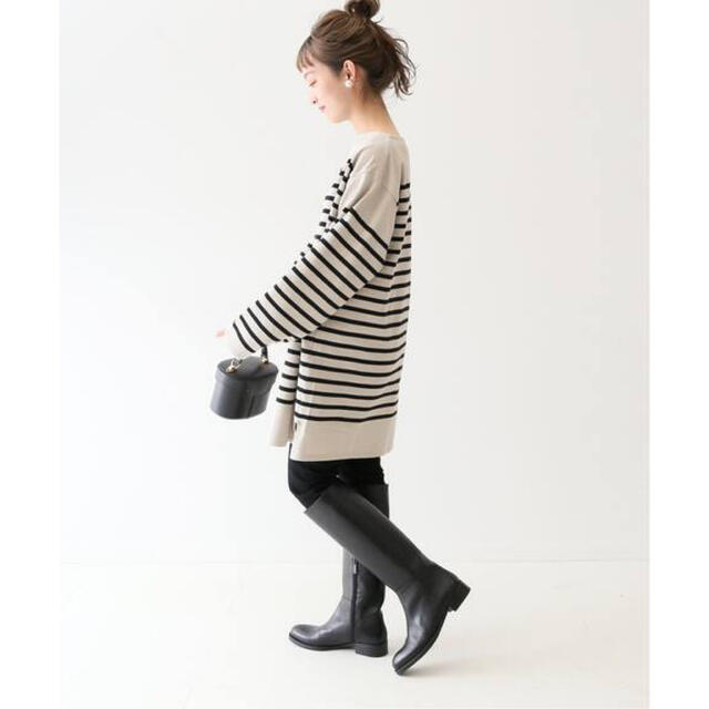 SLOBE IENA(スローブイエナ)の【ORCIVAL/オーシバル】 BOAT NECK L/S カットソー◆ボーダー レディースのトップス(カットソー(長袖/七分))の商品写真