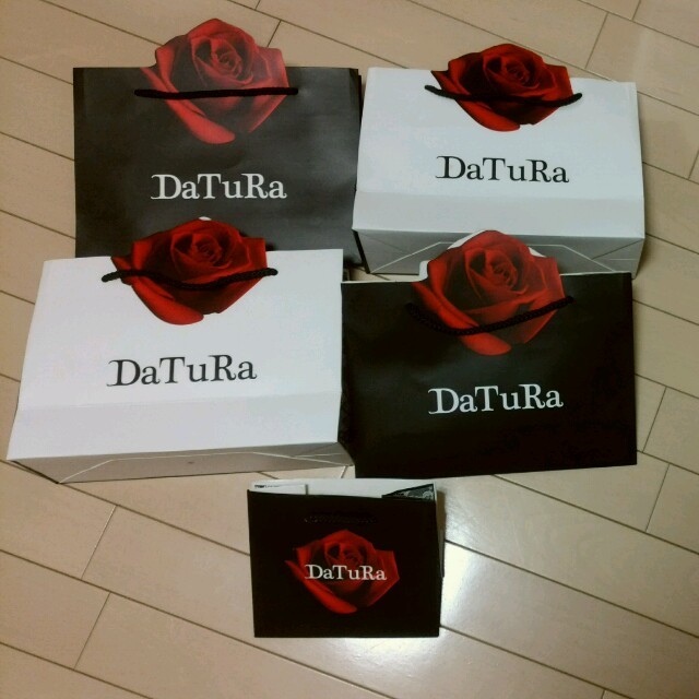 DaTuRa(ダチュラ)のゆーり様専用♥5枚セット❀DaTuRa♡ショッパー♡ レディースのバッグ(ショップ袋)の商品写真