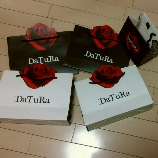 DaTuRa(ダチュラ)のゆーり様専用♥5枚セット❀DaTuRa♡ショッパー♡ レディースのバッグ(ショップ袋)の商品写真