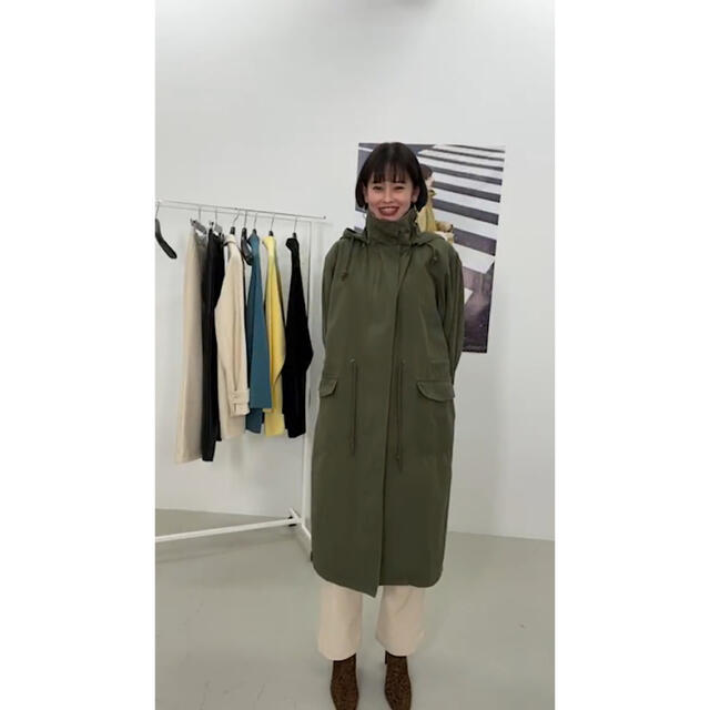 【e／s】 2WAY HOODED MILITARY コート☆エマスライ