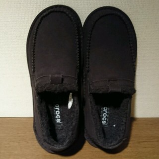 クロックス(crocs)のcrocs クロックスモカシンモコモコ靴(スリッポン/モカシン)